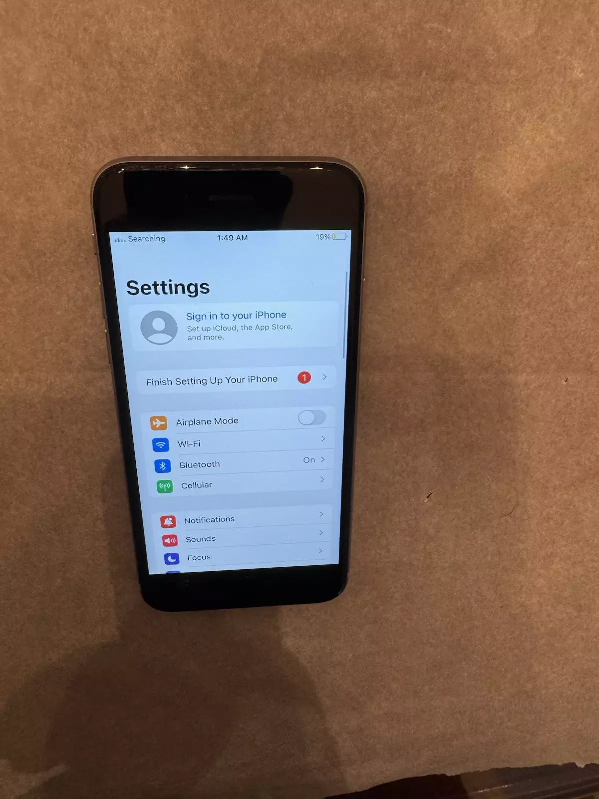 Apple iphone 6s - 64GB - Silver
